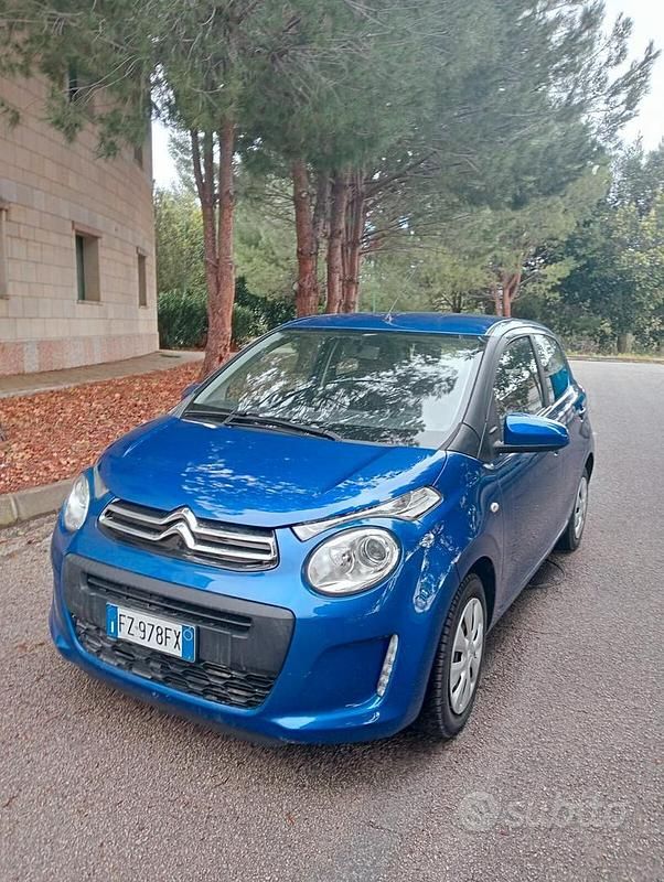 Usata Citroën C1 Shine 72 CV (52 kW) 2019 Blu Utilitaria