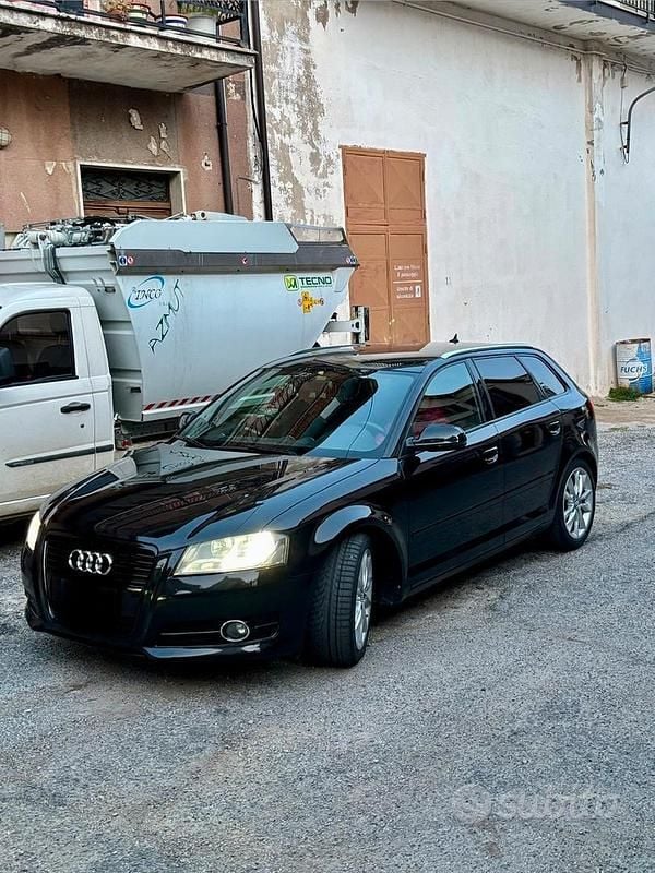 Usata Audi A3 105 CV (77 kW) 2011 Nero Berlina