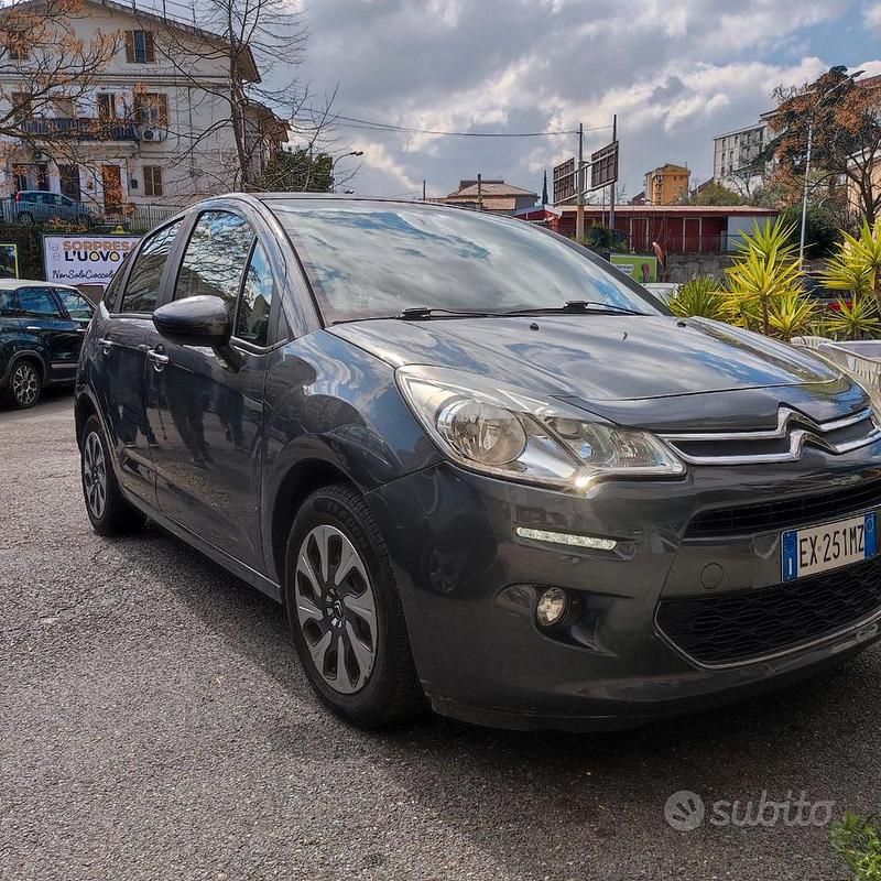 Usata Citroën C3 Exclusive 68 CV (50 kW) 2014 Grigio Berlina