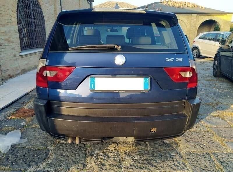 Usata BMW X3 204 CV (150 kW) 2004 Blu SUV