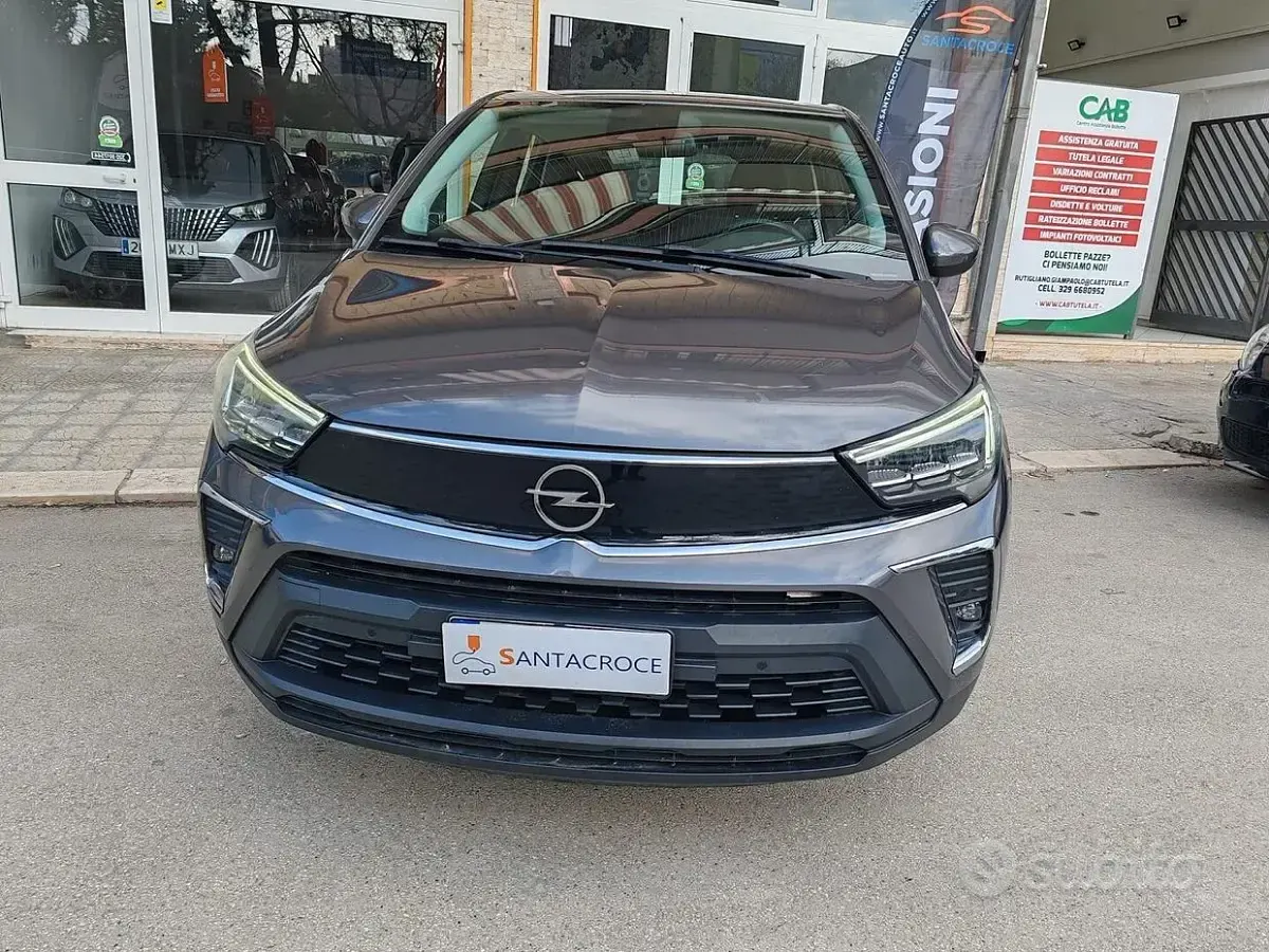 Usata Opel Crossland X Ultimate 110 CV (80 kW) 2021 Grigio SUV