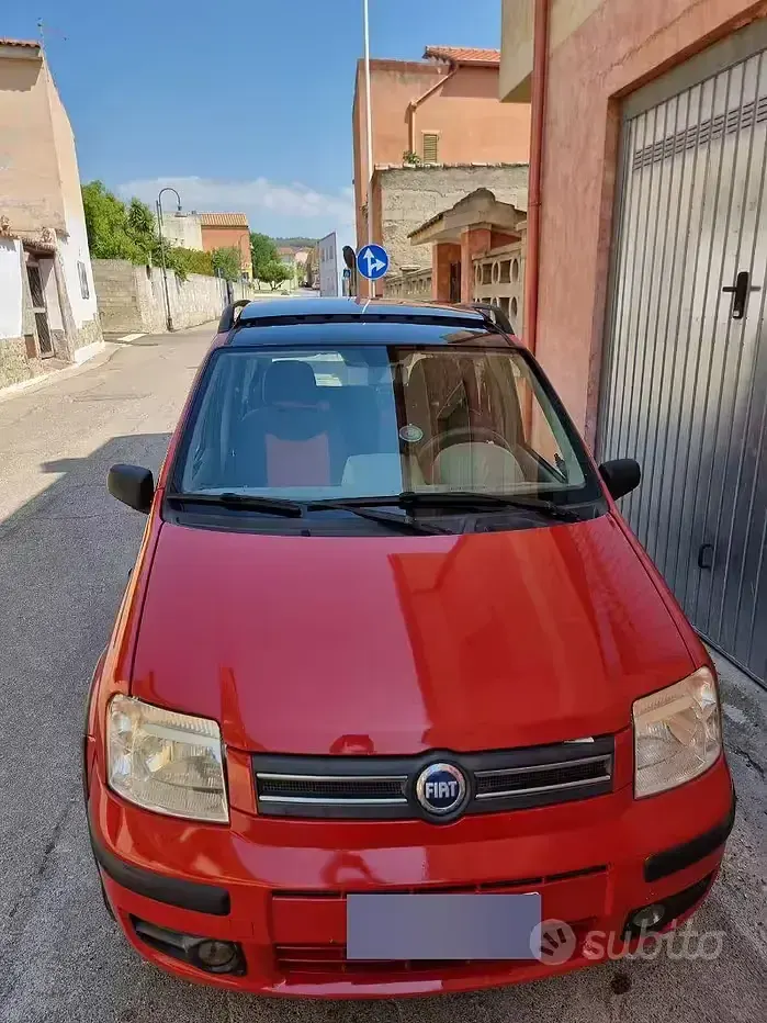 Usata Fiat Panda 4x4 Climbing 60 CV (44 kW) 2005 Rosso Utilitaria