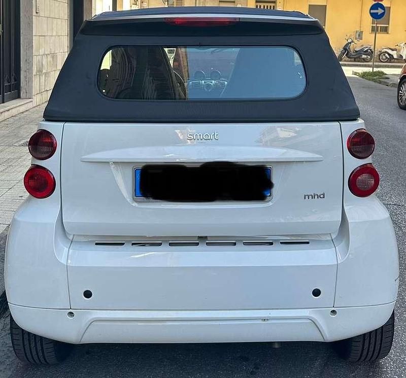 Usata Smart ForTwo Cabrio Pulse 84 CV (61 kW) 2012 Bianco Cabrio