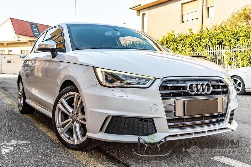 Usata Audi S1 Ambiente 231 CV (169 kW) 2017 Bianco Utilitaria