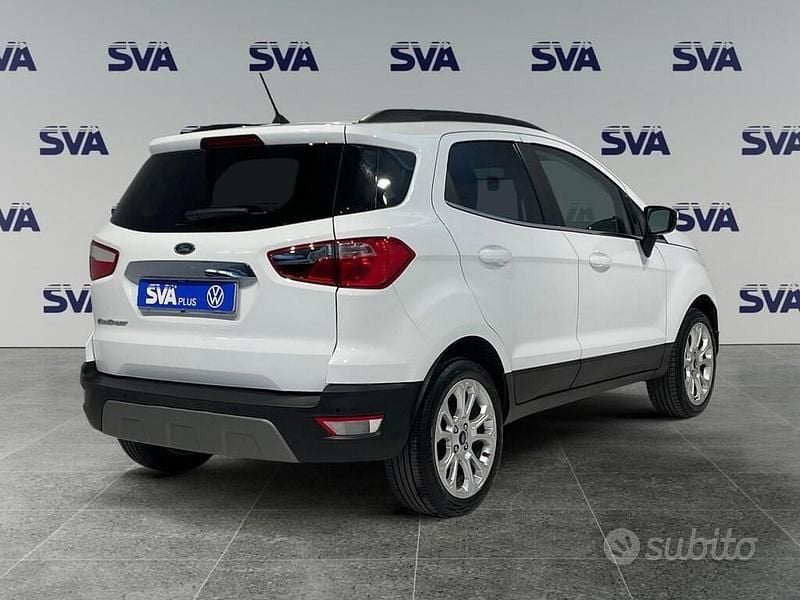 Usata Ford Ecosport Titanium 125 CV (91 kW) 2021 Bianco SUV