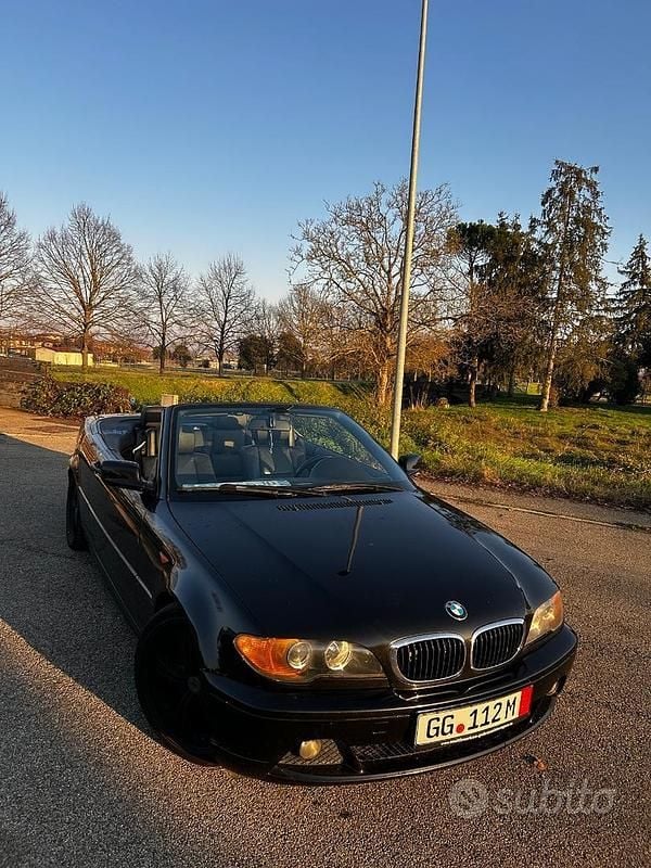 Usata BMW 318 Cabriolet M Sport 143 CV (105 kW) 2004 Nero Cabrio