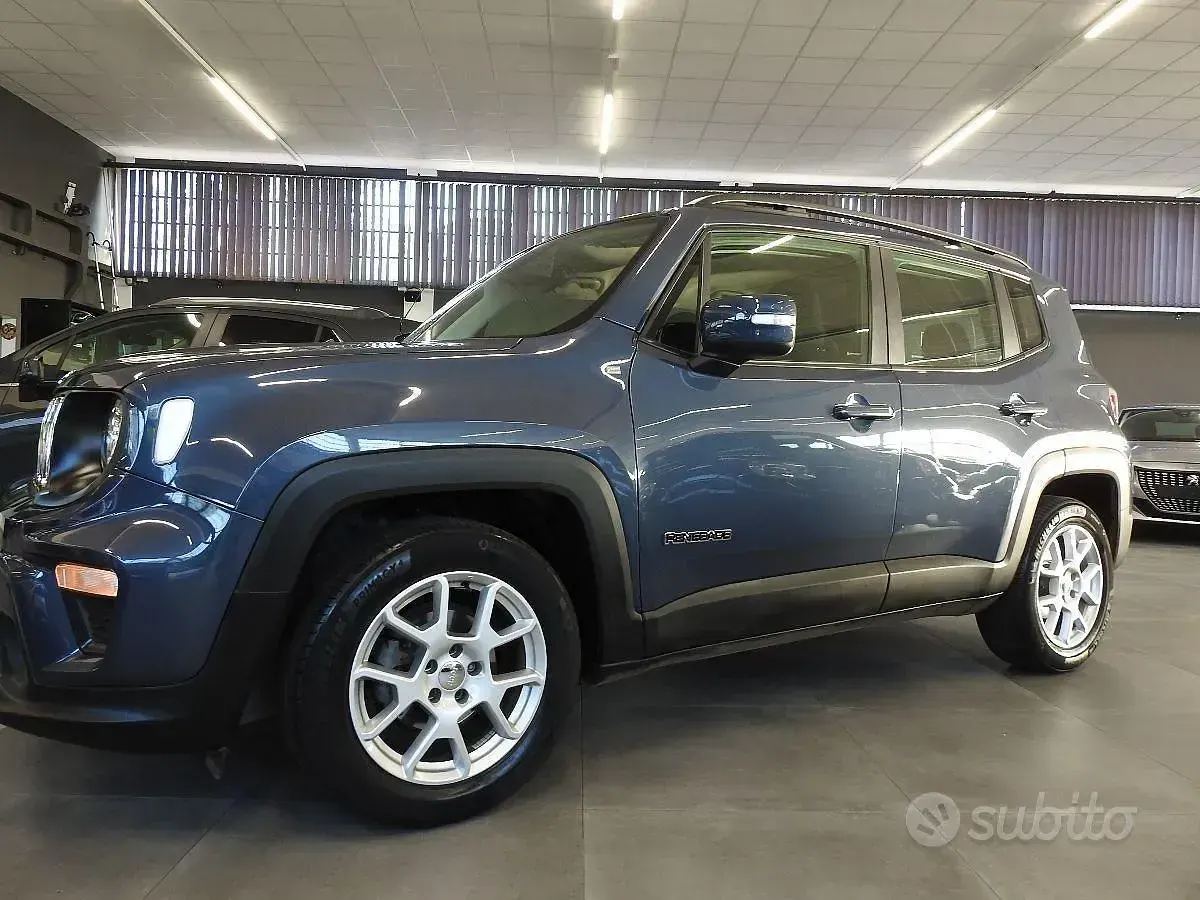 Usata Jeep Renegade Longitude 120 CV (88 kW) 2021 Bluazzurro SUV