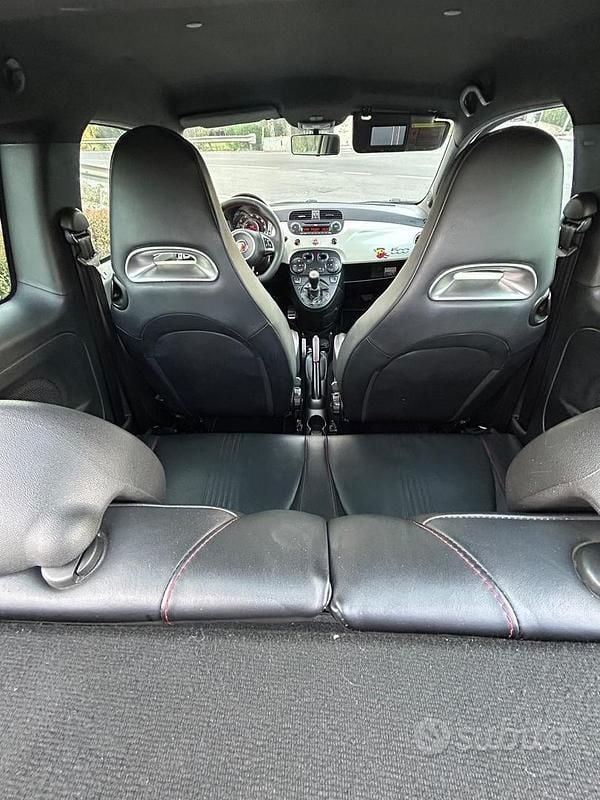 Usata Abarth 500 135 CV (99 kW) 2008 Bianco Berlina