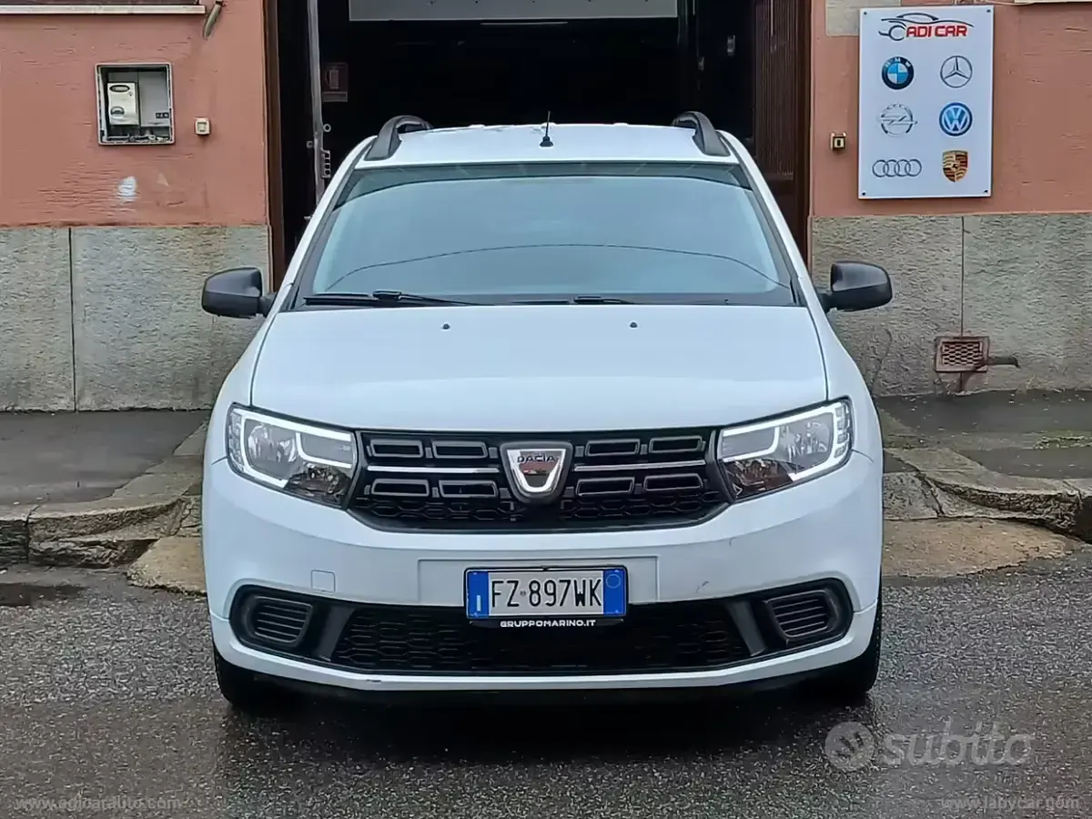 Begagnad Dacia Logan MCV 73 HK (53 kW) 2020 Vit Kombi
