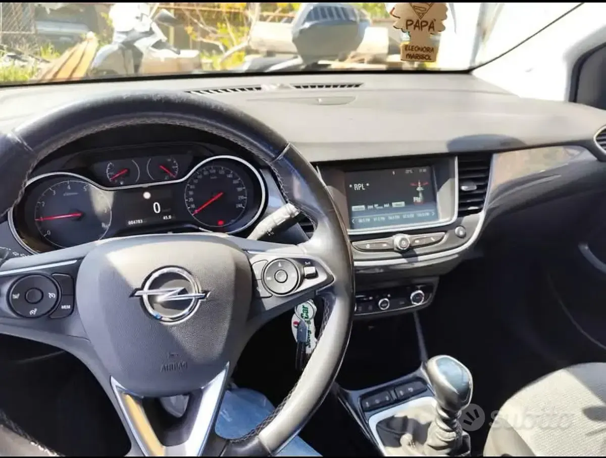 Usata Opel Crossland 110 CV (80 kW) 2021 Grigio SUV