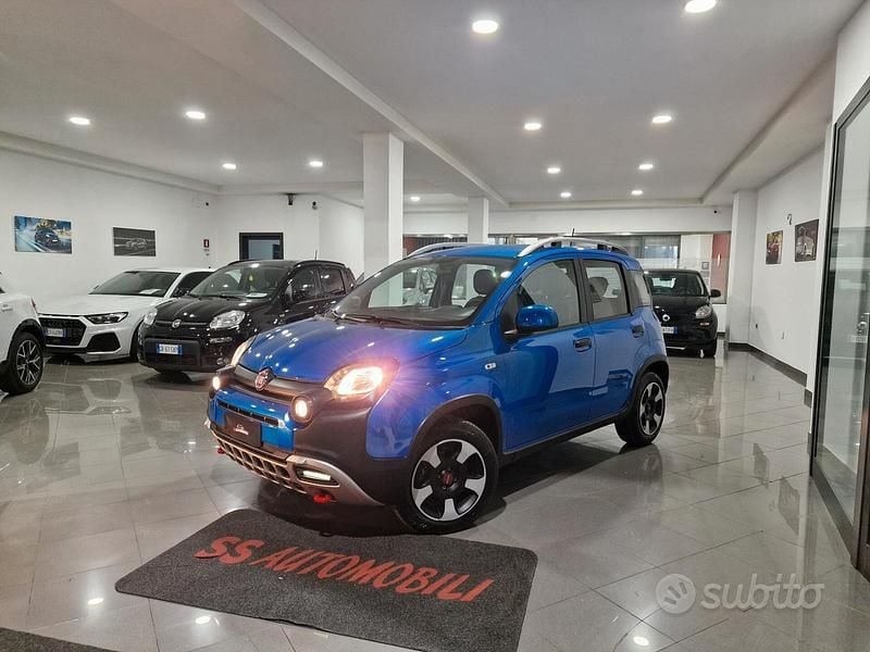 Blu Usata 2022 Fiat Panda Cross Cross Due volumi | 10.990 € (Buon prezzo) - Immagine 1/4