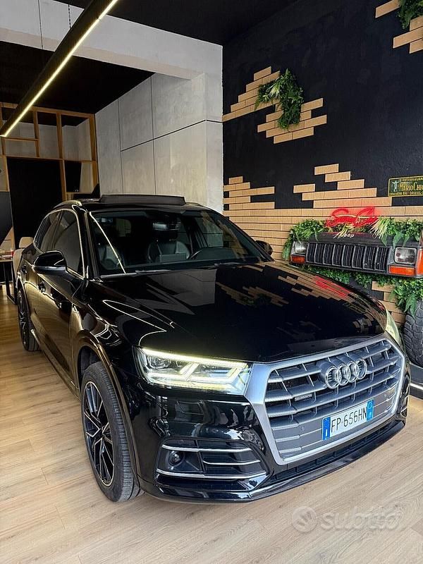 Usata Audi Q5 S-Line 190 CV (139 kW) 2018 Nero SUV
