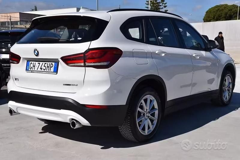 Usata BMW X1 Advantage 150 CV (110 kW) 2021 Bianco SUV