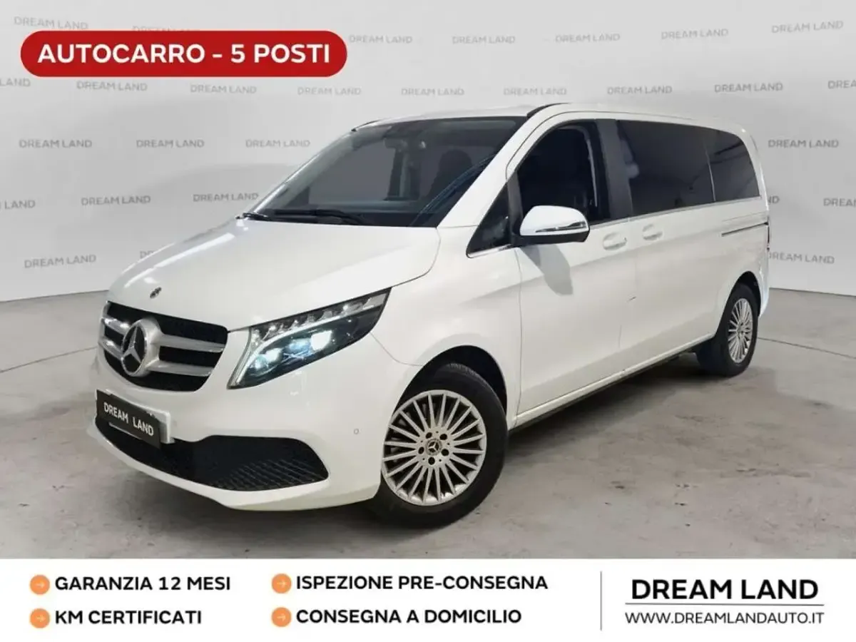 Usata Mercedes V250 190 CV (139 kW) 2023 Bianco Monovolume