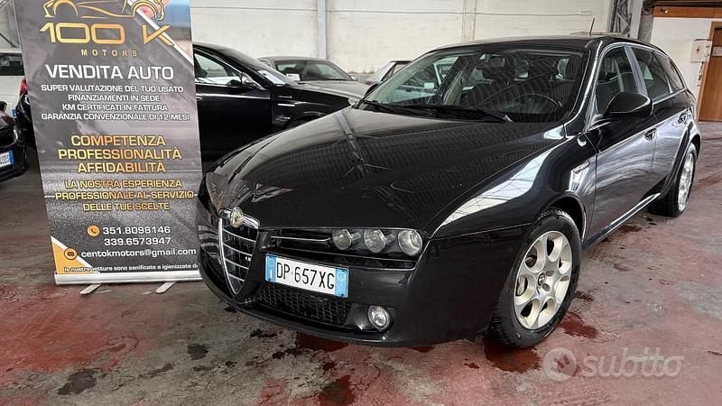 Usata Alfa Romeo 159 Ti 149 CV (109 kW) 2008 Nero Station wagon