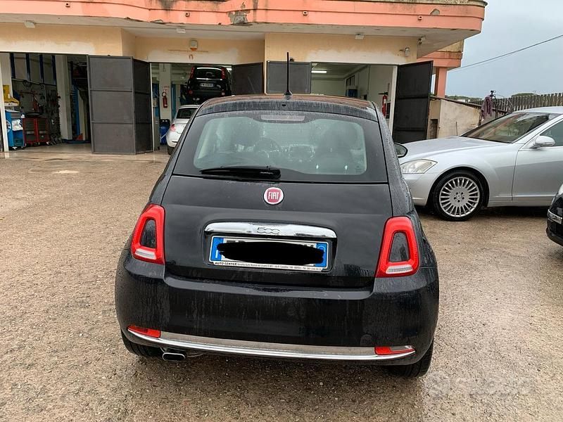 Usata Fiat 500 69 CV (50 kW) 2016 Nero Utilitaria