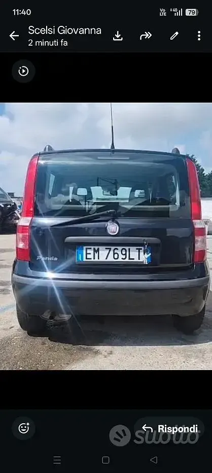 Brugt Fiat Panda 69 HK (50 kW) 2012 Sort Hatchback