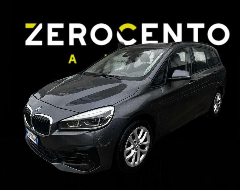 Grigio Usata 2020 BMW 220 Gran Tourer Sport Line Monovolume | 21.990 € - Immagine 1/4