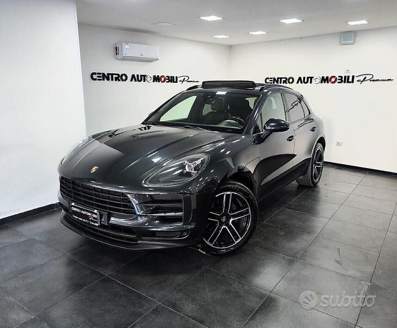 Grigio Usata 2019 Porsche Macan SUV | 47.999 € (Buon prezzo) - Immagine 1/4