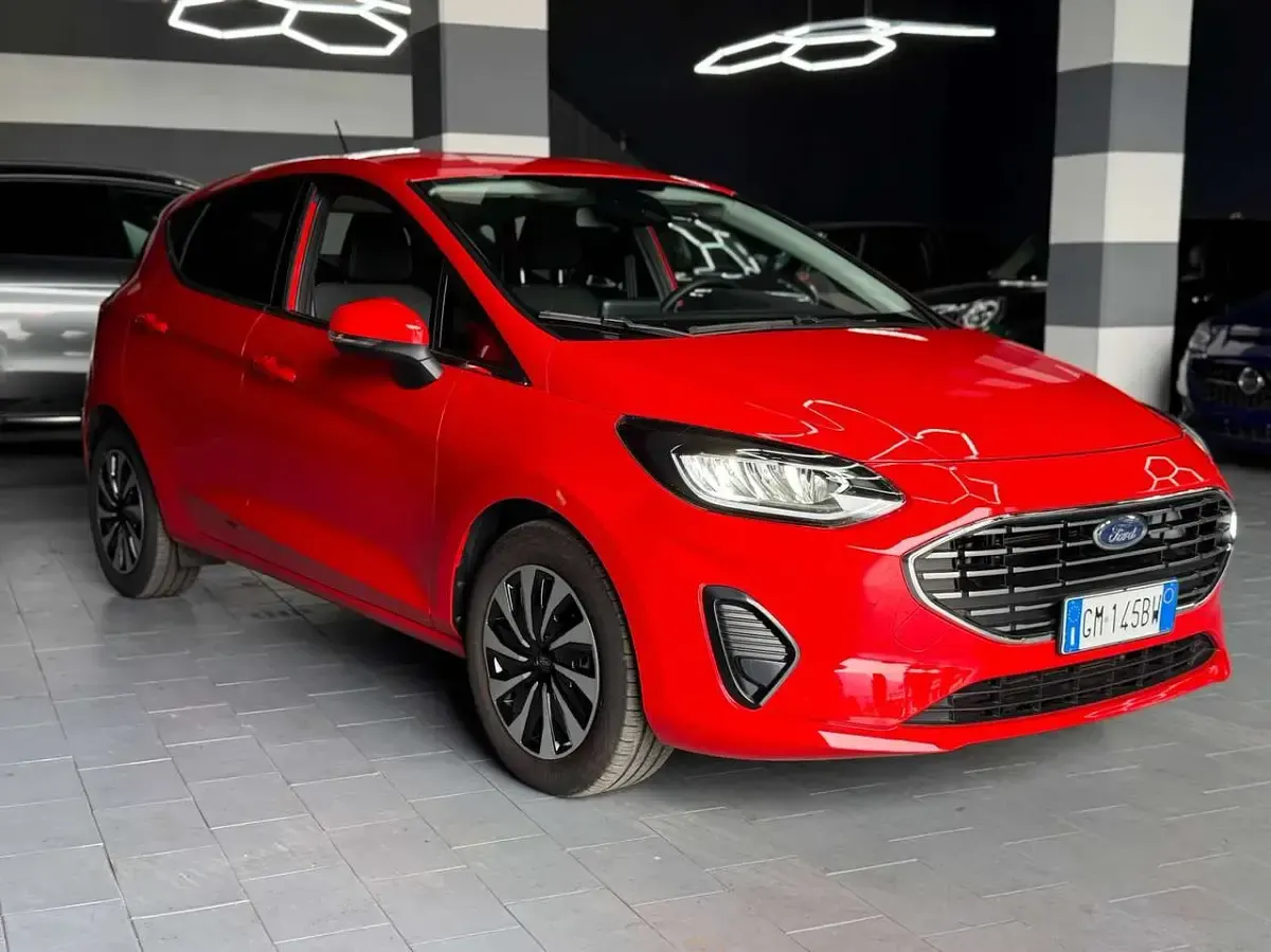 Usata Ford Fiesta ST-Line 125 CV (91 kW) 2023 Rosso Utilitaria