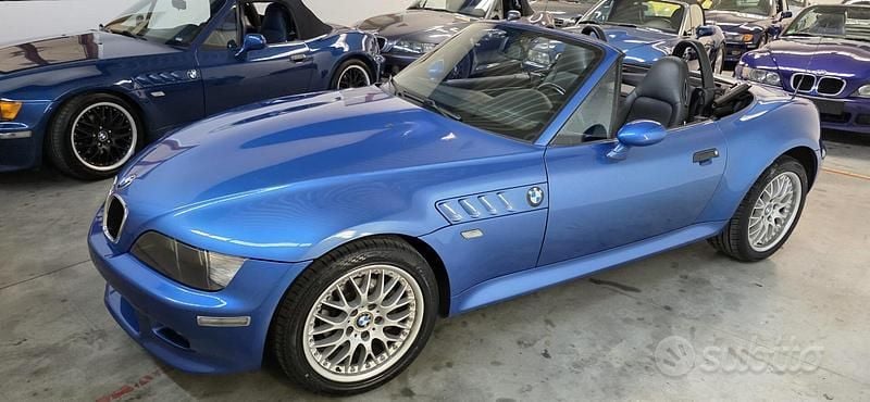 Usata BMW Z3 170 CV (125 kW) 2000 Blu/azzurro Cabrio