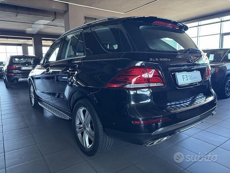 Usata Mercedes GLE350 258 CV (189 kW) 2017 Nero SUV