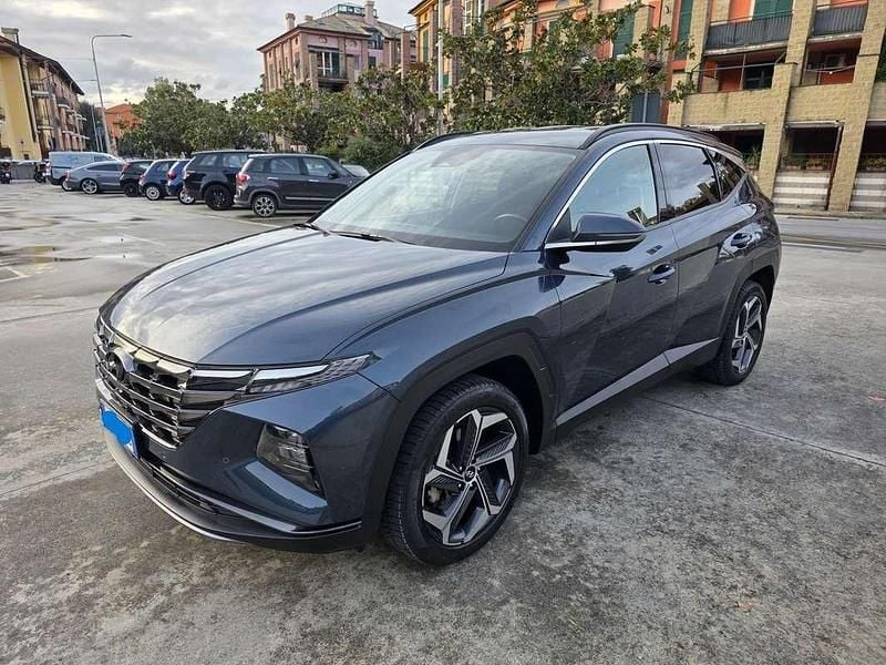 Blu/azzurro Usata 2021 Hyundai Tucson SUV | 18.500 € (Super prezzo) - Immagine 1/4