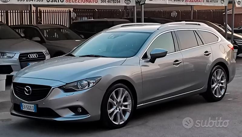 Usata Mazda 6 Essence 150 CV (110 kW) 2014 Grigio Station wagon