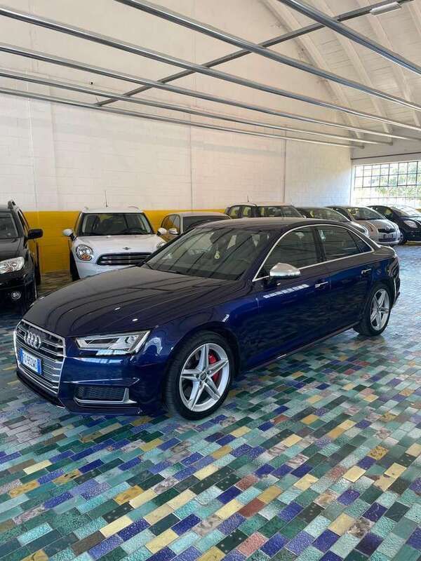 Usata Audi S4 Business 354 CV (260 kW) 2017 Blu/azzurro Berlina