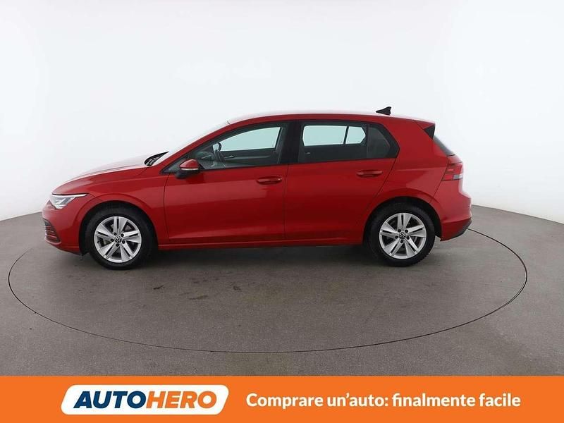 Usata VW Golf VIII Life 131 CV (96 kW) 2021 Rosso Berlina