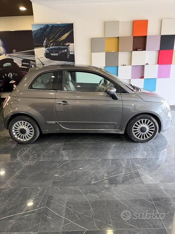 Usata Fiat 500 Lounge 69 CV (50 kW) 2009 Grigio Berlina