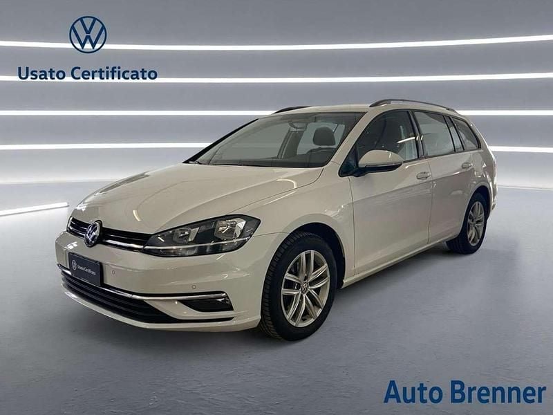 Usata VW Golf VII Business 116 CV (85 kW) 2020 Bianco Station wagon