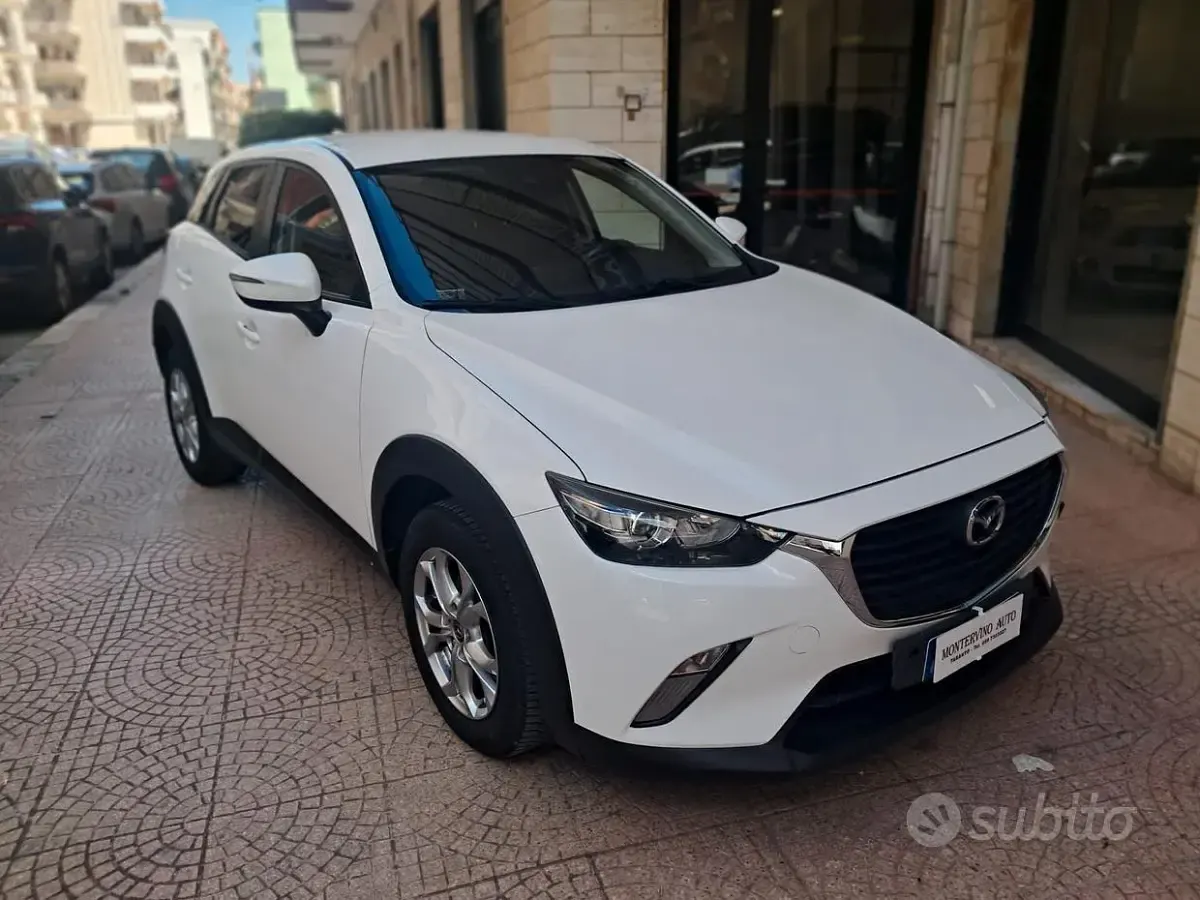 Usata Mazda CX-3 Evolve 105 CV (77 kW) 2017 Bianco SUV