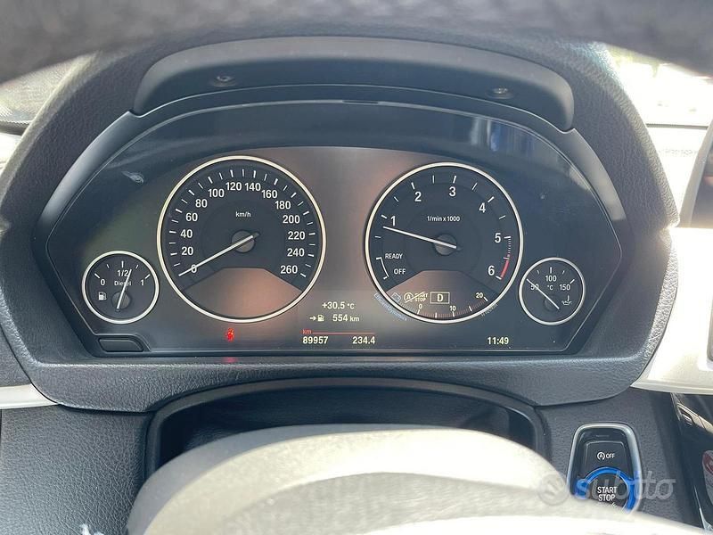 Usata BMW 320 190 CV (139 kW) 2017 Nero Station wagon