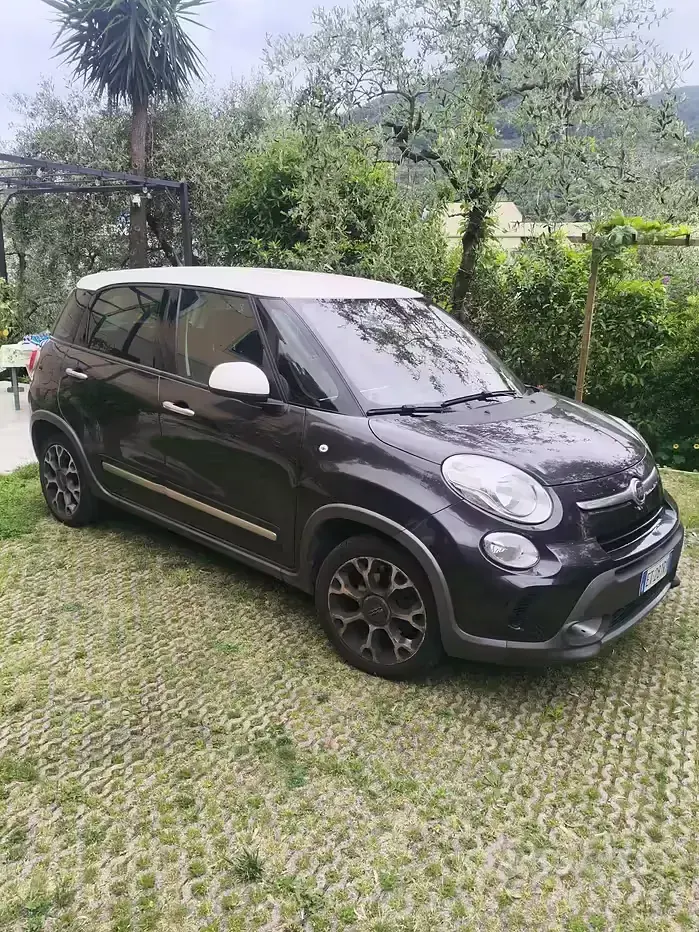 Usata Fiat 500L Trekking 105 CV (77 kW) 2013 Grigio Monovolume