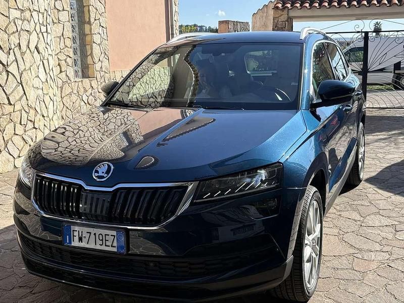 Usata Skoda Karoq Style 116 CV (85 kW) 2018 Blu/azzurro SUV