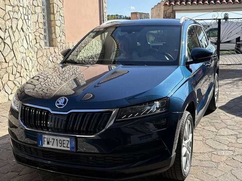 Blu/azzurro Usata 2018 Skoda Karoq Style SUV | 14.000 € (Buon prezzo) - Immagine 1/4