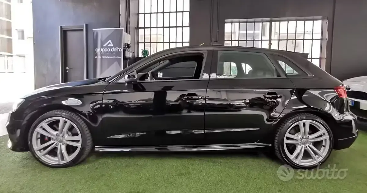 Usata Audi S3 Ambiente 310 CV (228 kW) 2018 Nero Berlina