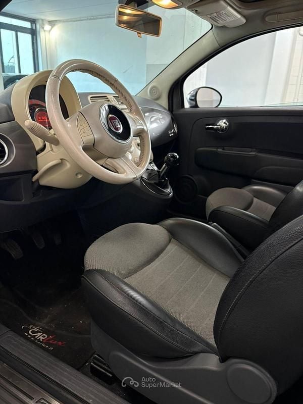 Usata Fiat 500 95 CV (69 kW) 2012 Gray Cabrio