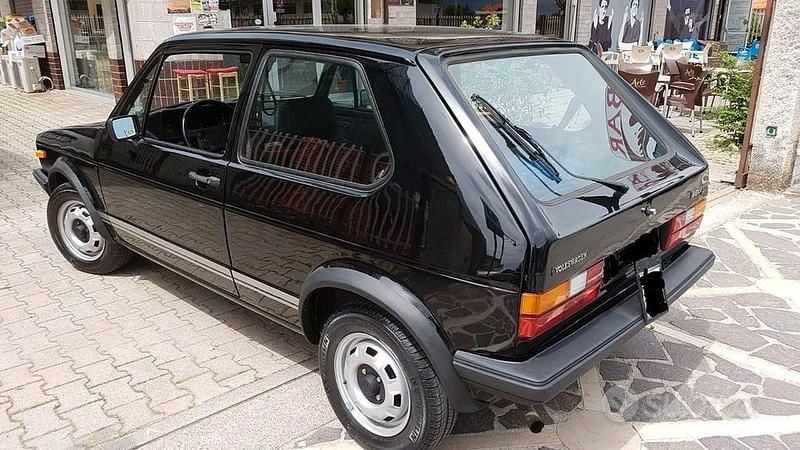 Usata VW Golf I GTI 1980 Nero Utilitaria