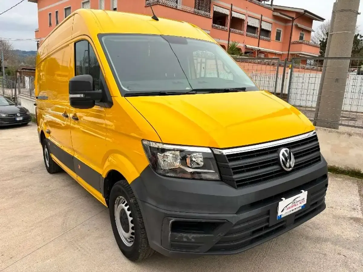 Usata VW Crafter 140 CV (102 kW) 2019 Giallo Furgone