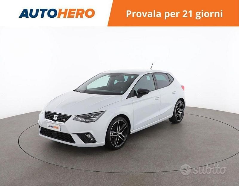 Bianco Usata 2021 Seat Ibiza FR Tre volumi | 15.599 € (Molto cara) - Immagine 1/2