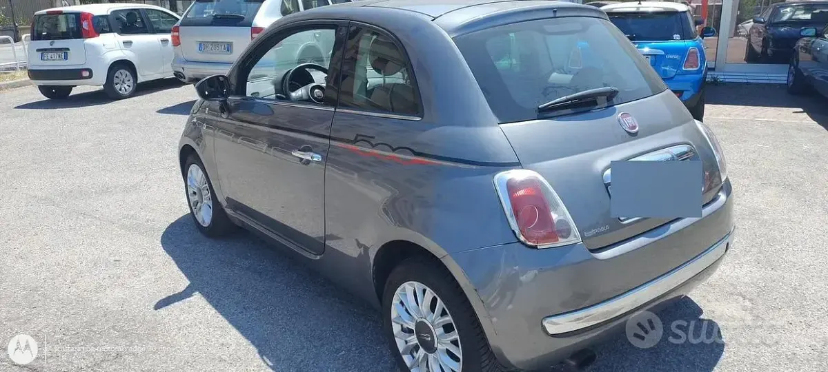 Usata Fiat 500 Lounge 69 CV (50 kW) 2014 Grigio Berlina