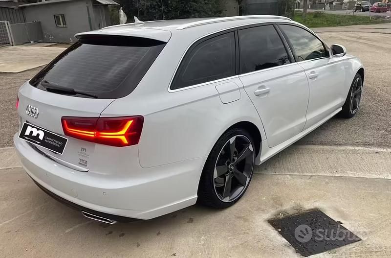Usata Audi A6 190 CV (139 kW) 2016 Bianco Station wagon