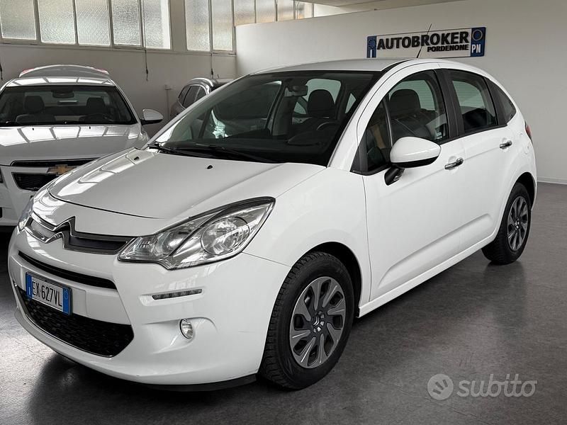 Usata Citroën C3 Exclusive 81 CV (59 kW) 2014 Bianco Berlina