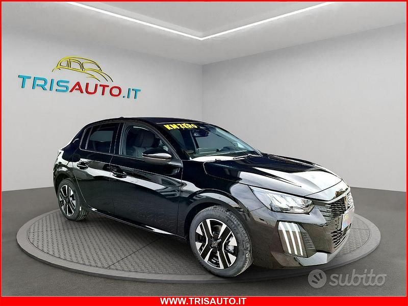 Nuova Peugeot 208 Allure 101 CV (74 kW) 2025 Nero Utilitaria