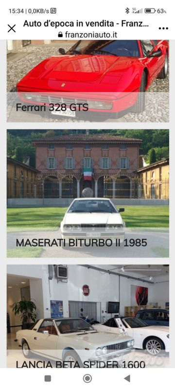 Usata Maserati Biturbo 184 CV (135 kW) 1985 Bianco Coupé