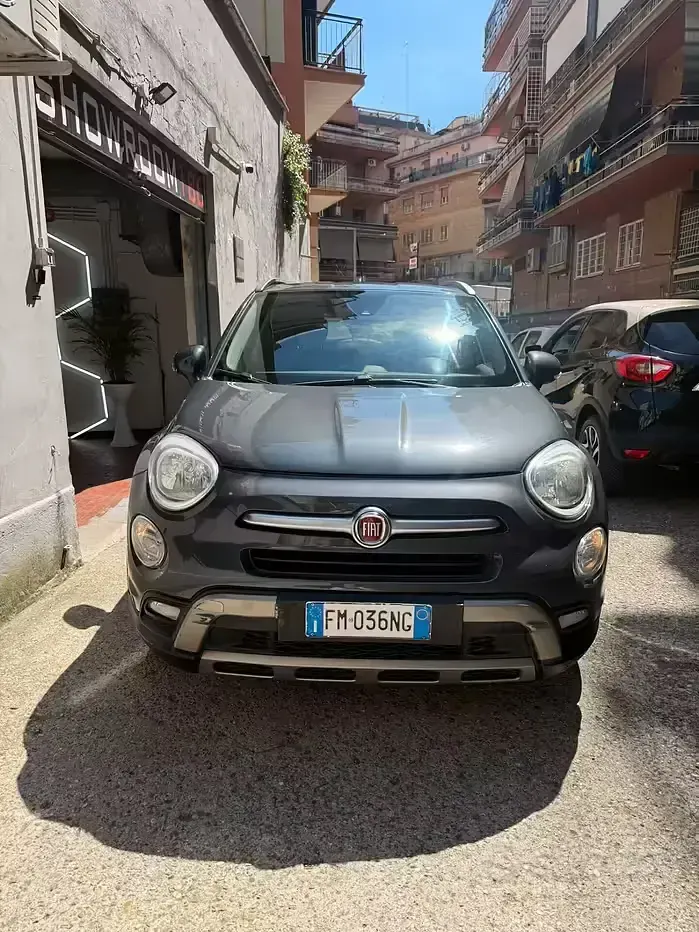 Usata Fiat 500X Cross 120 CV (88 kW) 2016 Grigio SUV