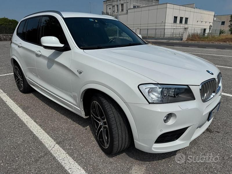 Usata BMW X3 M Sport 258 CV (189 kW) 2012 Bianco SUV