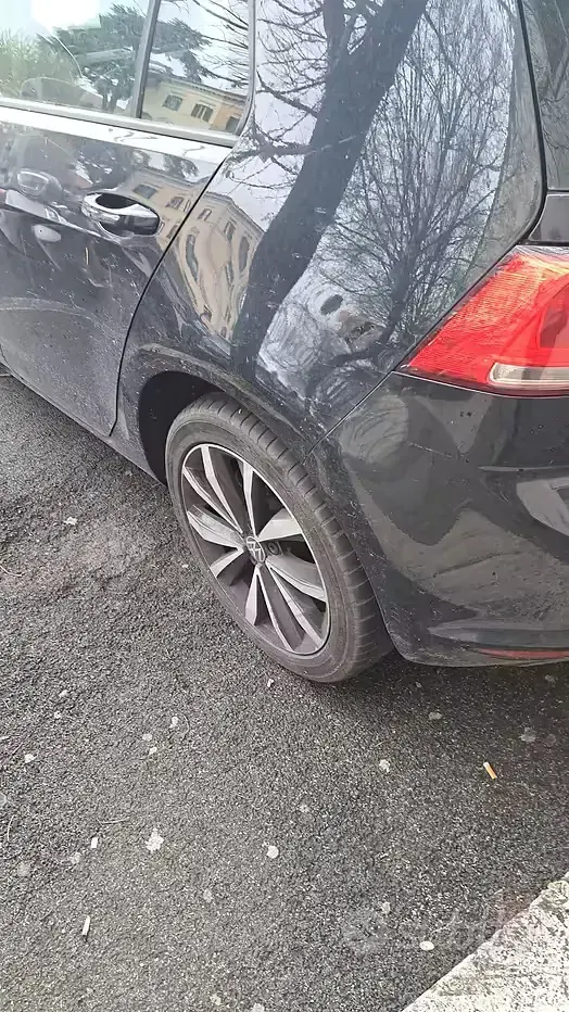 Usata VW Golf VII 110 CV (80 kW) 2016 Nero Berlina